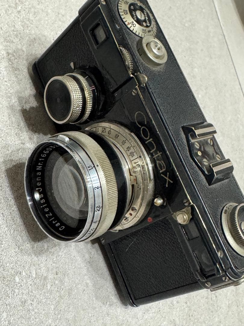 【初代・整備済】Contax I＋Carl Zeiss 50mmF1.5