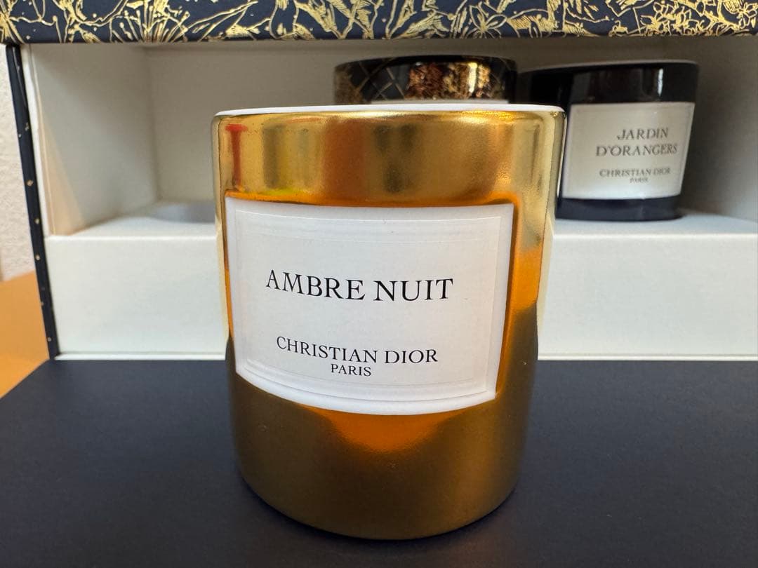 Christian Dior アロマキャンドル3個セット