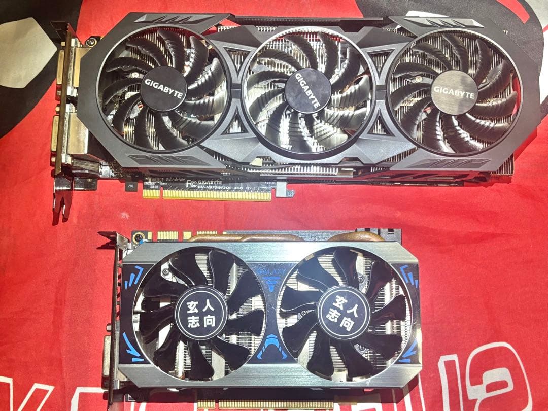 GTX970 2個 ギガバイト&玄人志向 動作確認済み