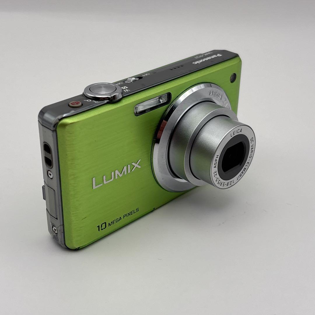 Panasonic LUMIX FS7 グリーン コンデジ デジカメ 動作確認済