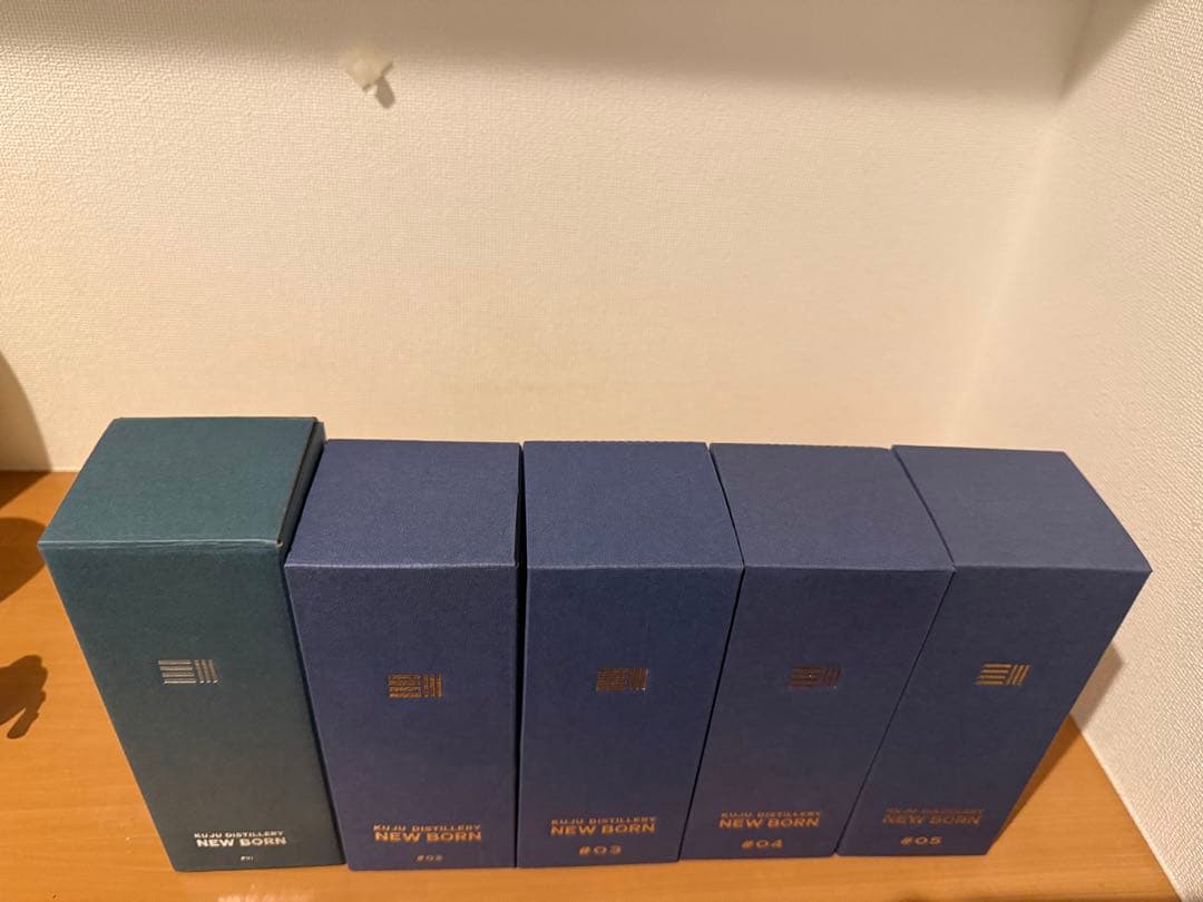 久住蒸留所ウイスキー DISTILLERY NEW BORN #01-#05