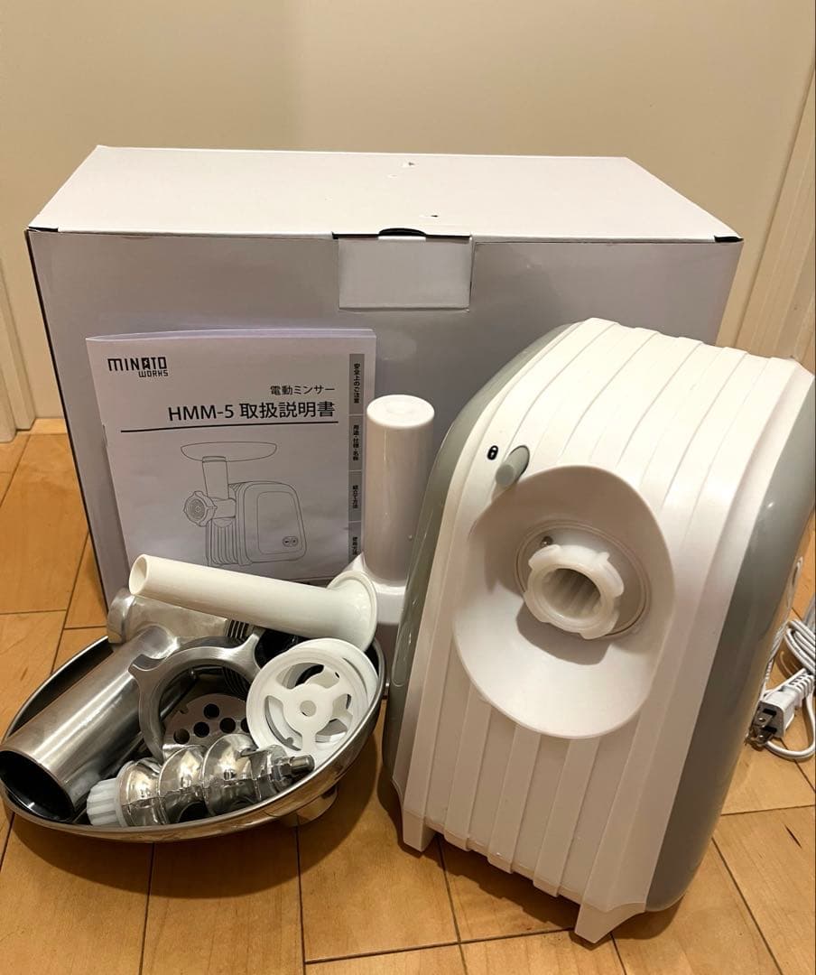 ミナト 電動ミンサー HMM-5 ⭐︎引き取りの場合割引あり⭐︎