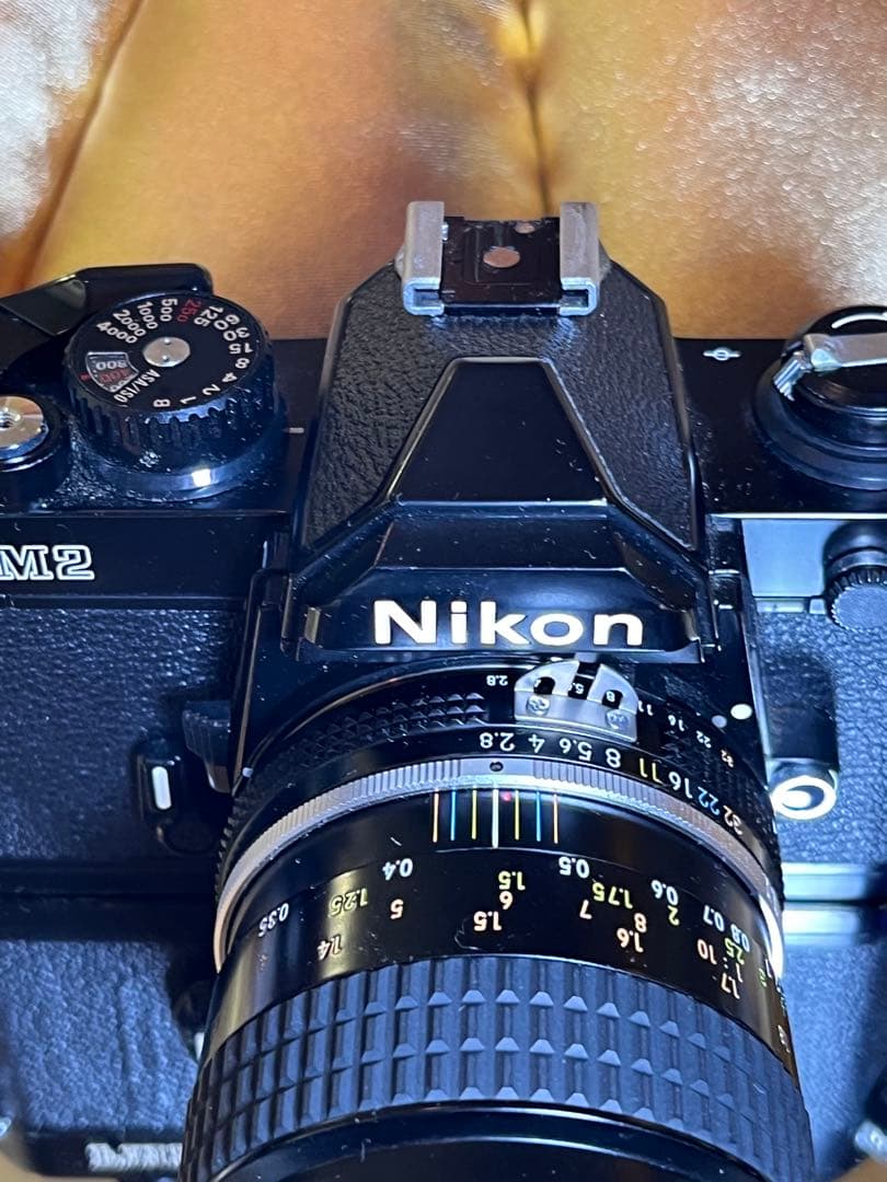 Nikon FM2 ブラック ＆ マクロレンズ 55mm f2.8 Ai-s
