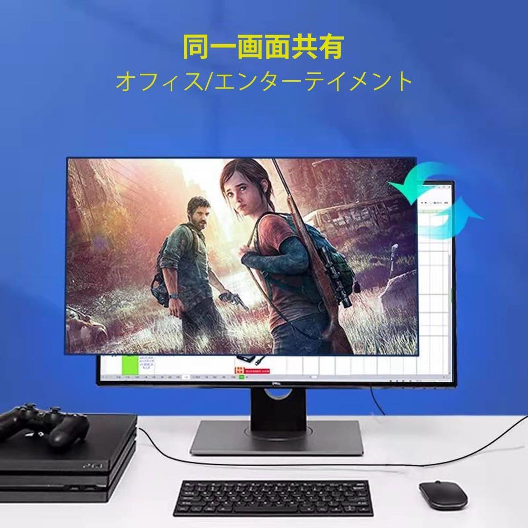 【未使用】HDMIスプリッター 1入力2出力 分配器2.0 HDR