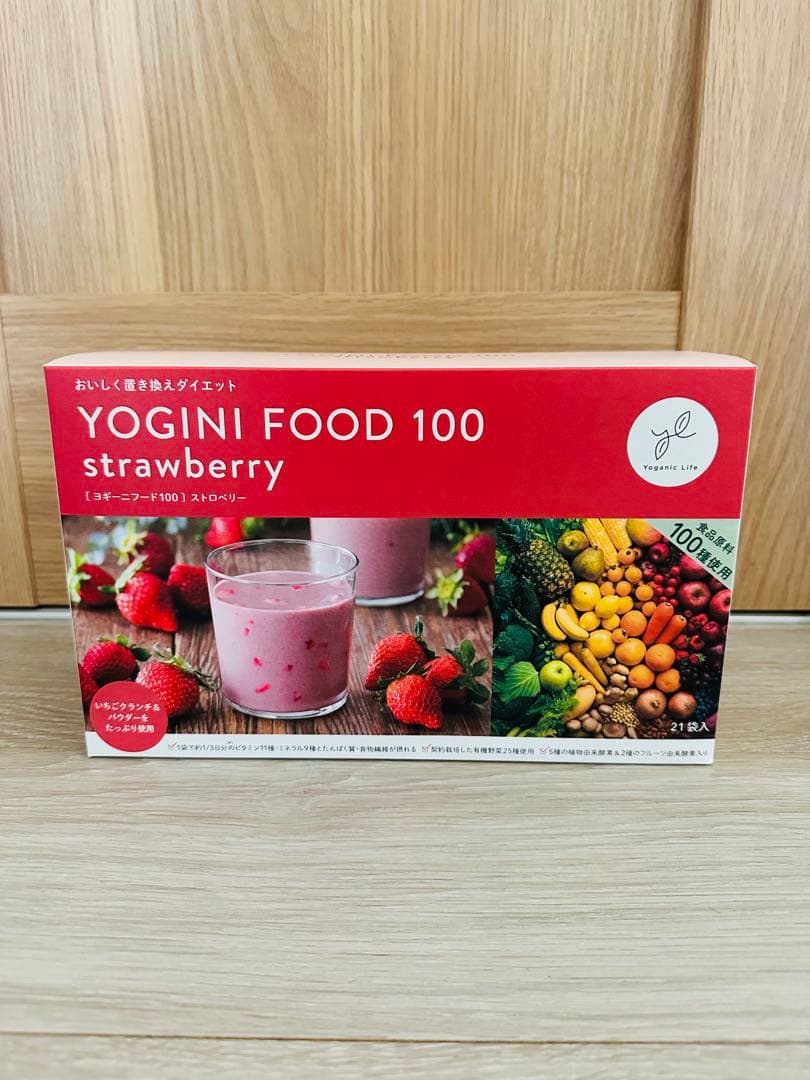 YOGINI FOOD 100 ストロベリー 21袋