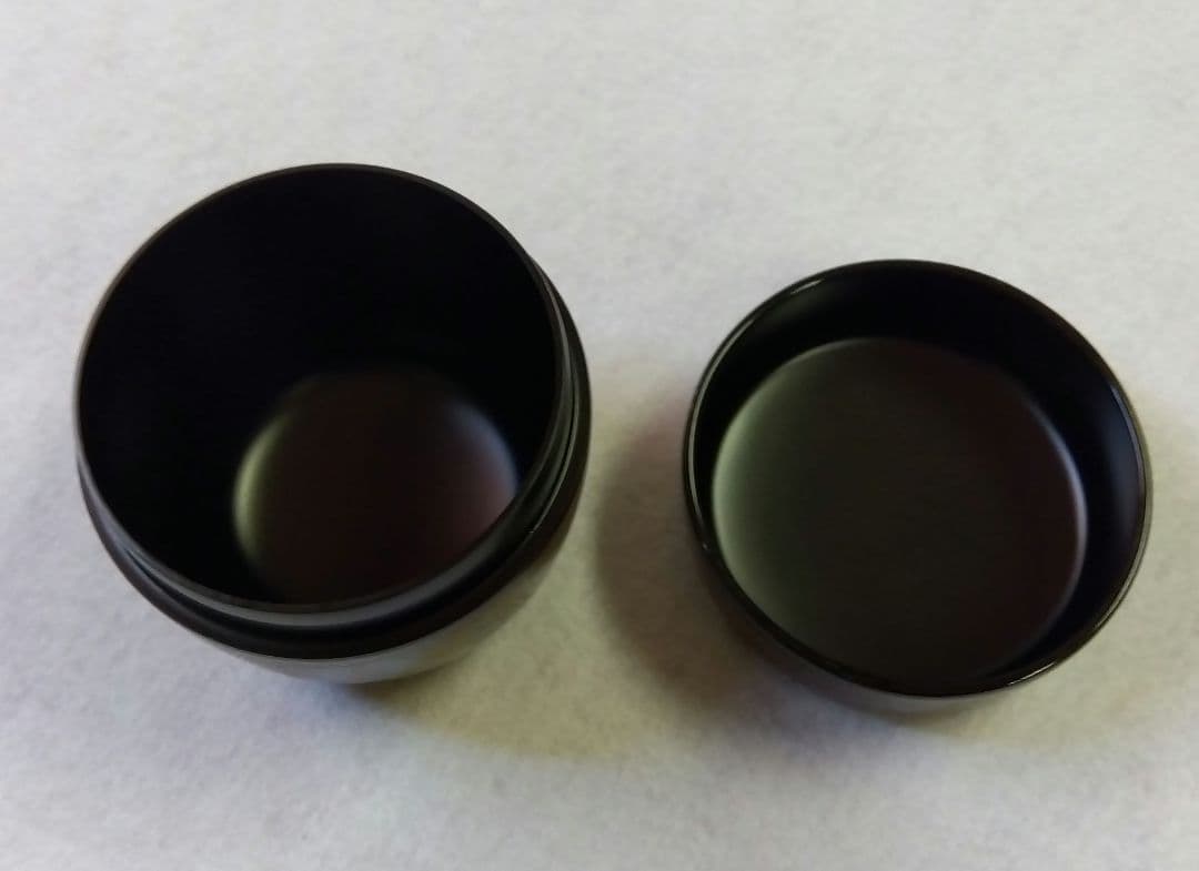 茶道具 薄器 中棗 黒漆塗 沈金 きんま彫 キンマ 蒟醤 木質 新品 関翠雲