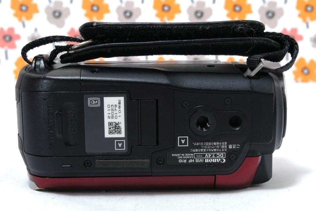 【動作確認済】❤Canon IVIS HF R10❤HDビデオカメラ❤美品❤