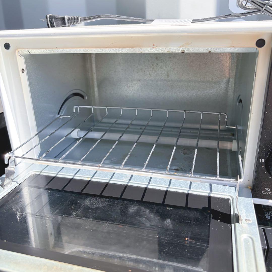 取付無料！スタイリッシュブラックAQUA冷蔵庫洗濯機電子レンジオーブントースター