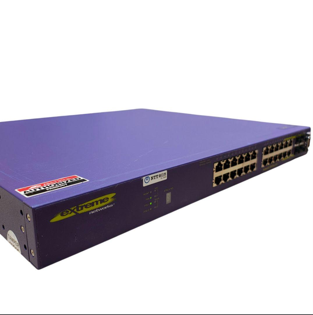 エクストリームネットワークス スイッチングハブ Summit X450a-24t