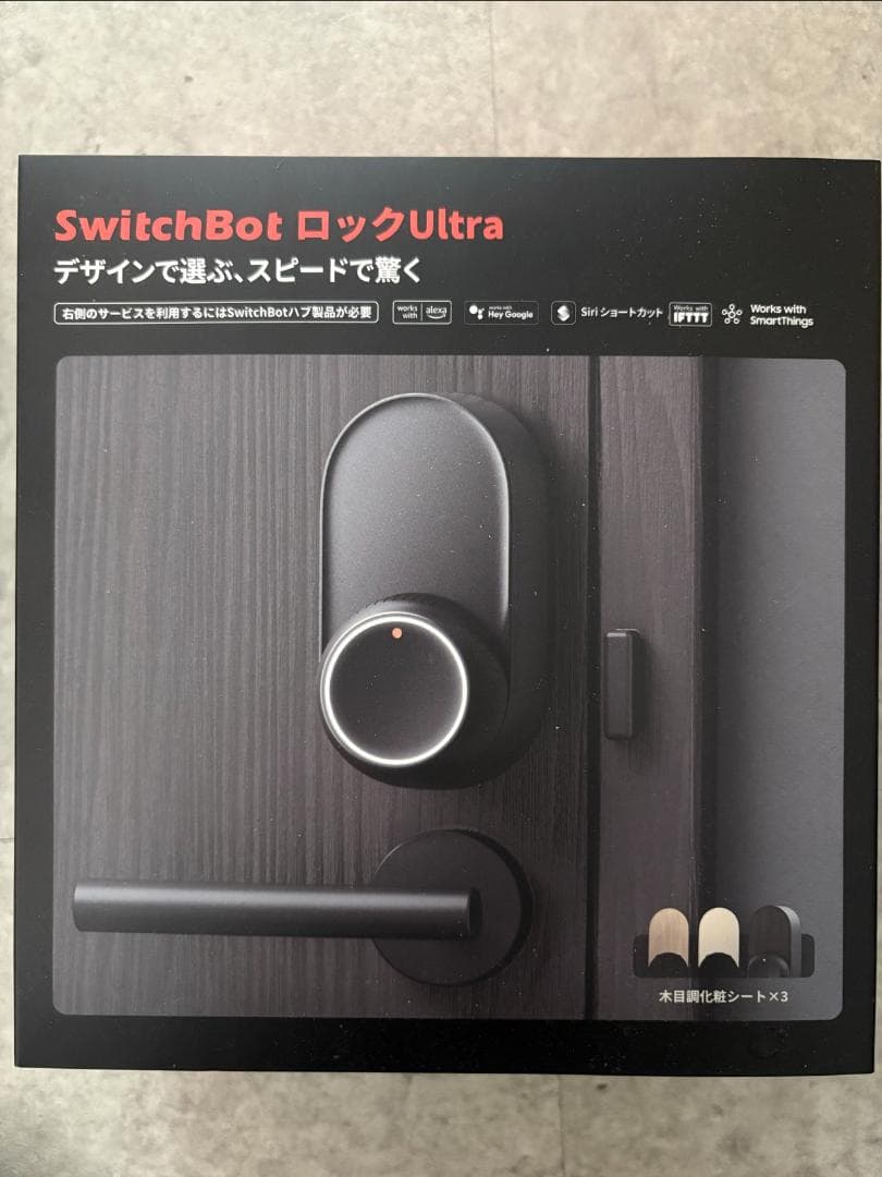 カ*ン様 SwitchBot 「ロックUltra スマートロック」+「顔認証パッ