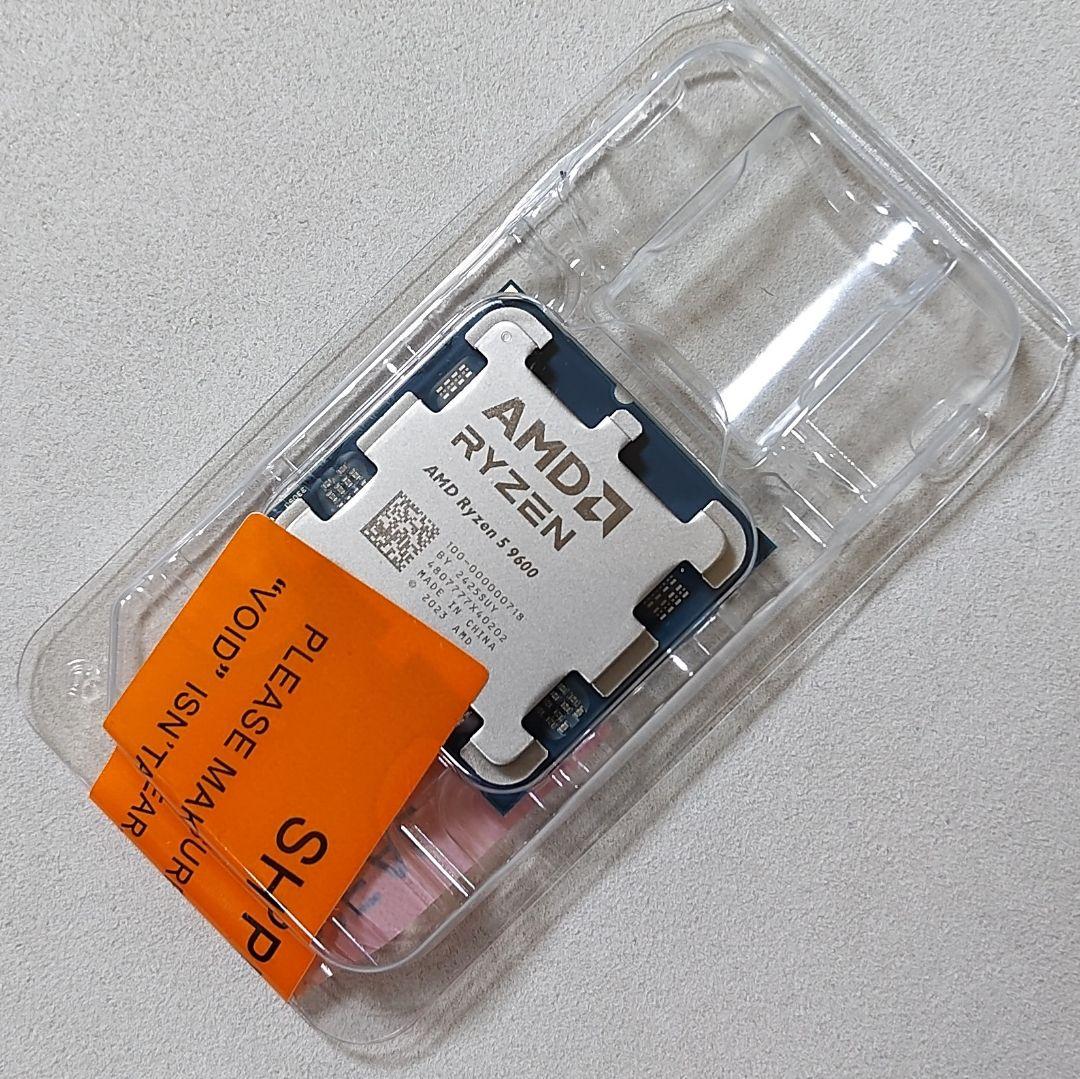 新品未開封☆AMD Ryzen 5 9600 Socket AM5 6コア