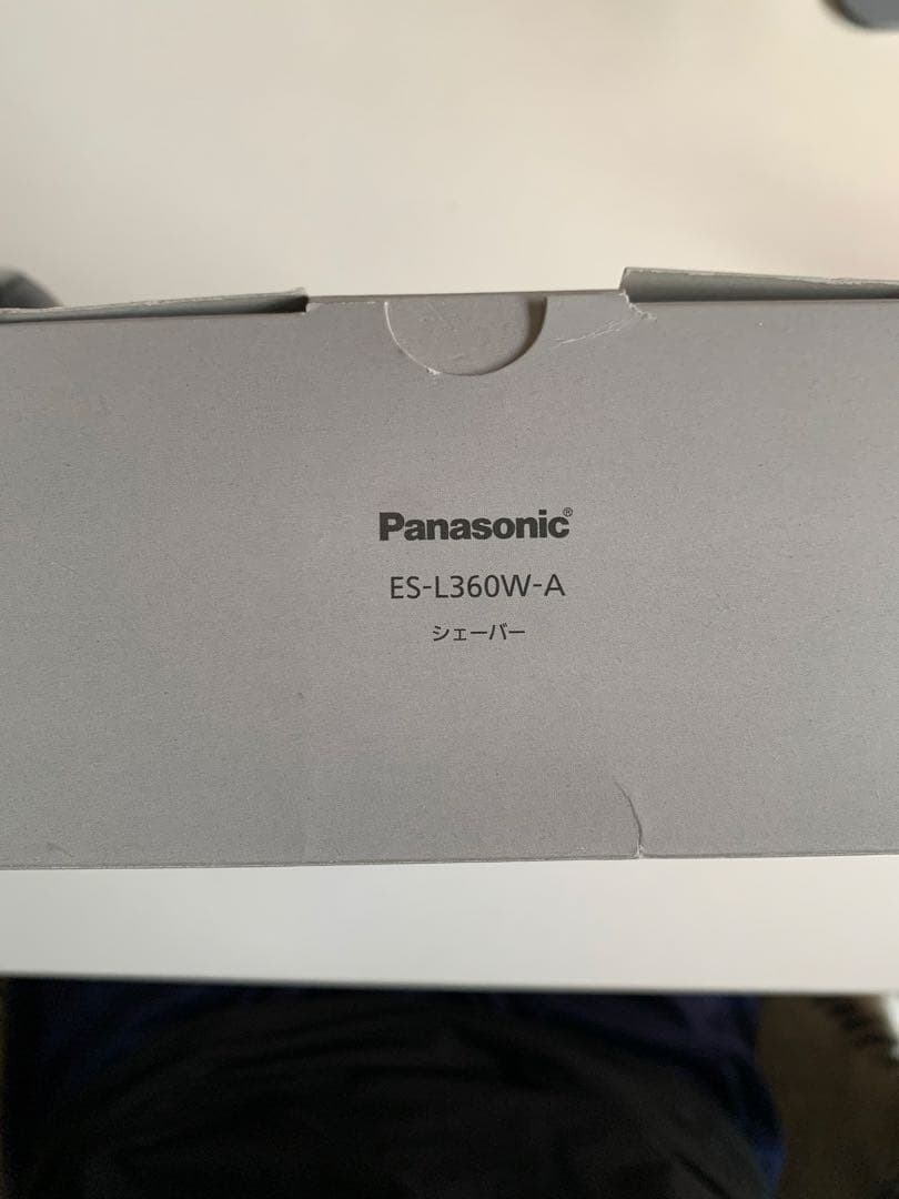 Panasonic ラムダッシュ　電気シェーバー ES-L360W-A