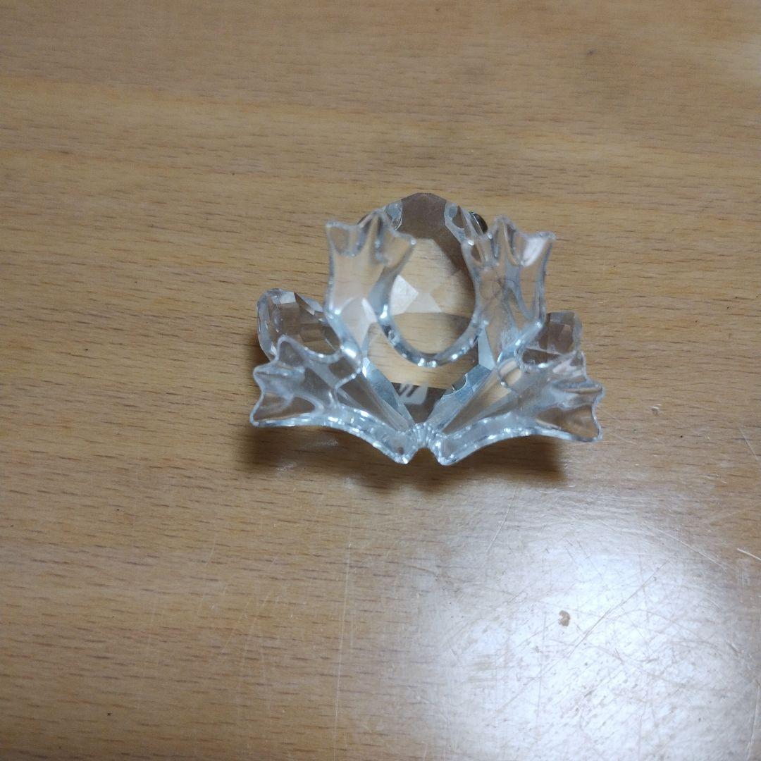 カエルのガラス細工 透明