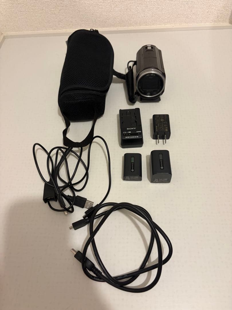 SONY HDR-CX535 ビデオカメラ 動作品