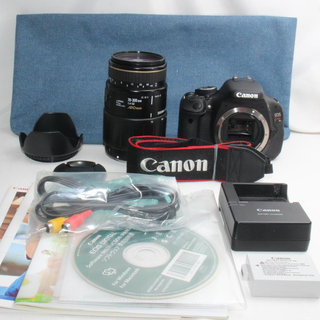 ❤️新品カメラバック付❤️Canon EOS kiss X5 超望遠レンズセット