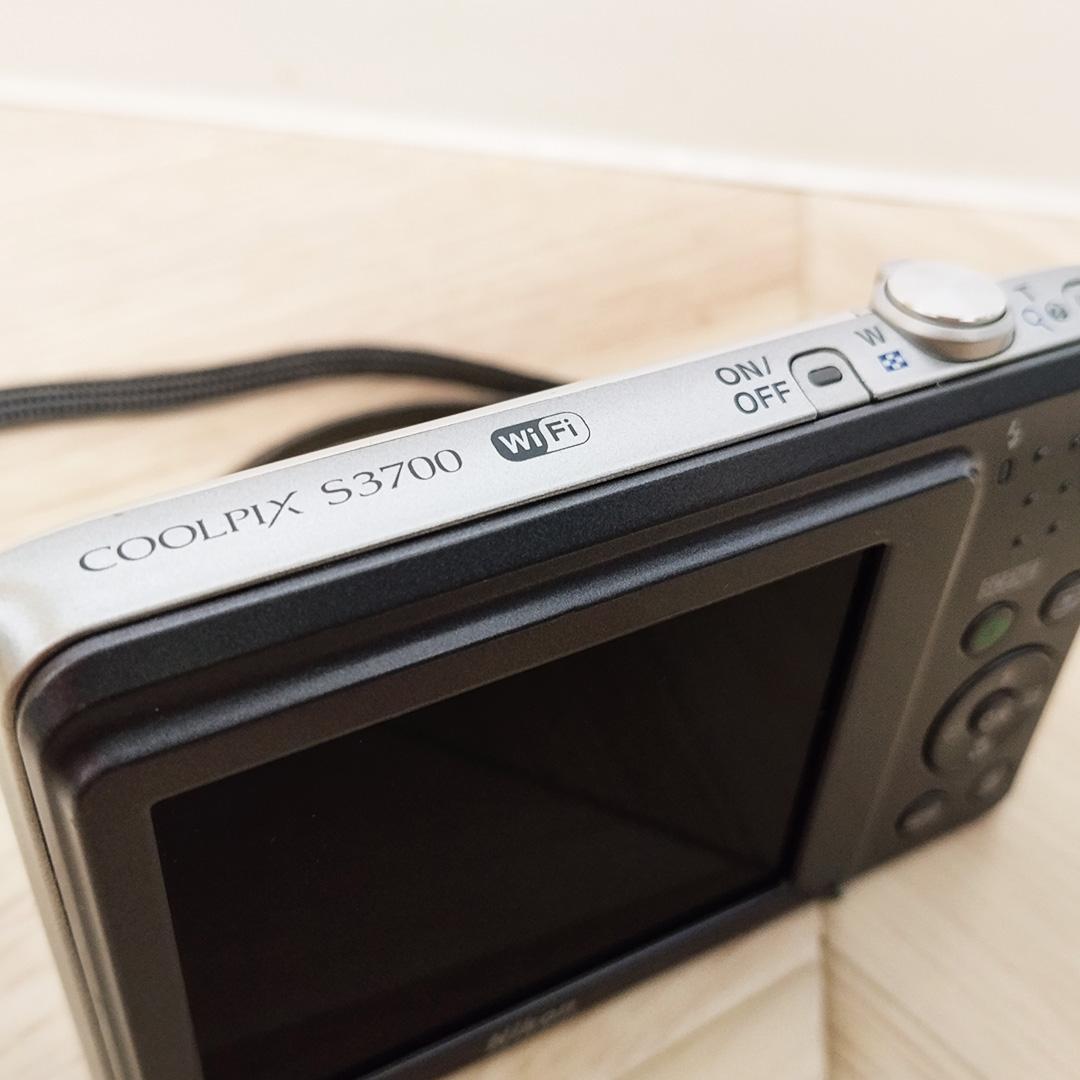【動作確認済・32GB SD付】Nikon COOLPIX S3700 シルバー