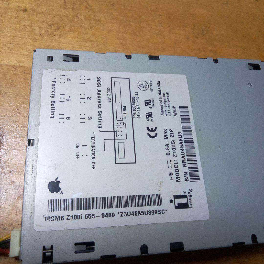 apple zipドライブ　100MB mac
