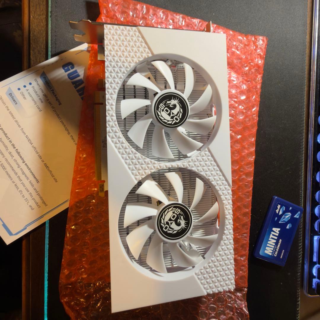 SOYO RX580 8GB 新品未使用 With Box Gaming GPU