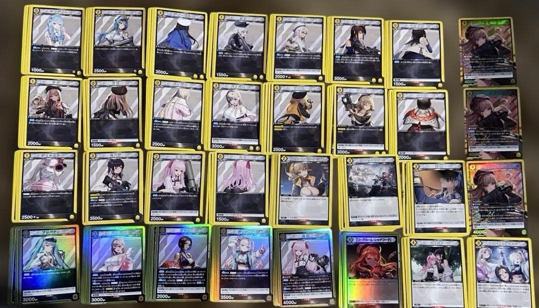 び*ら様 ユニオンアリーナ nikke ニケ 黄デッキ SRあり R以下 ４コン