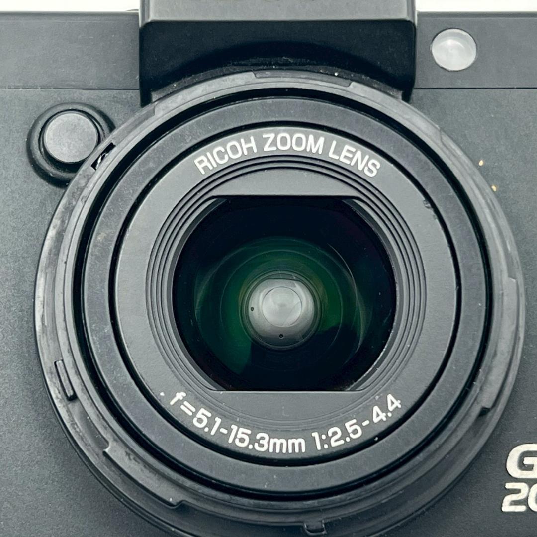 【完動品】RICOH GX200 コンデジ ブラック 動作確認済