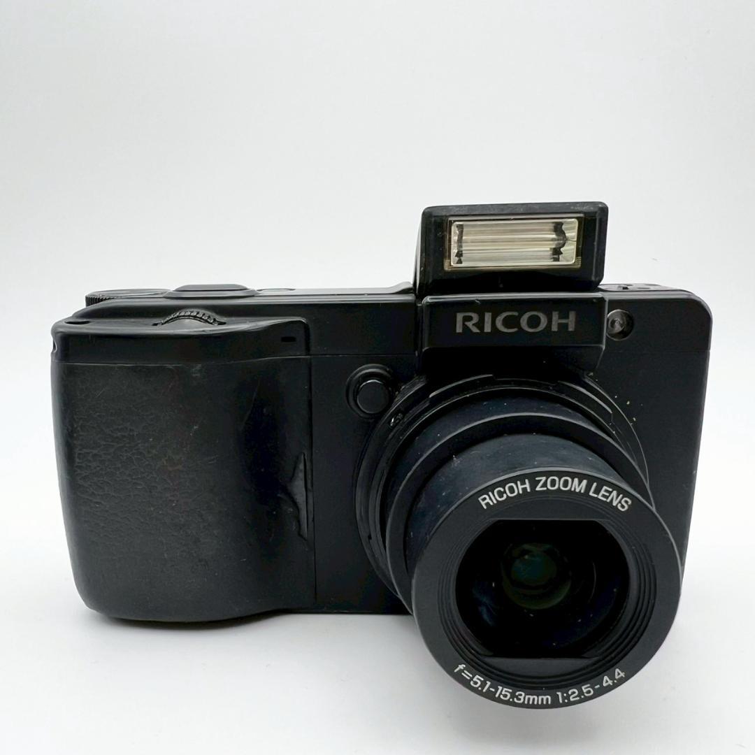 【完動品】RICOH GX200 コンデジ ブラック 動作確認済