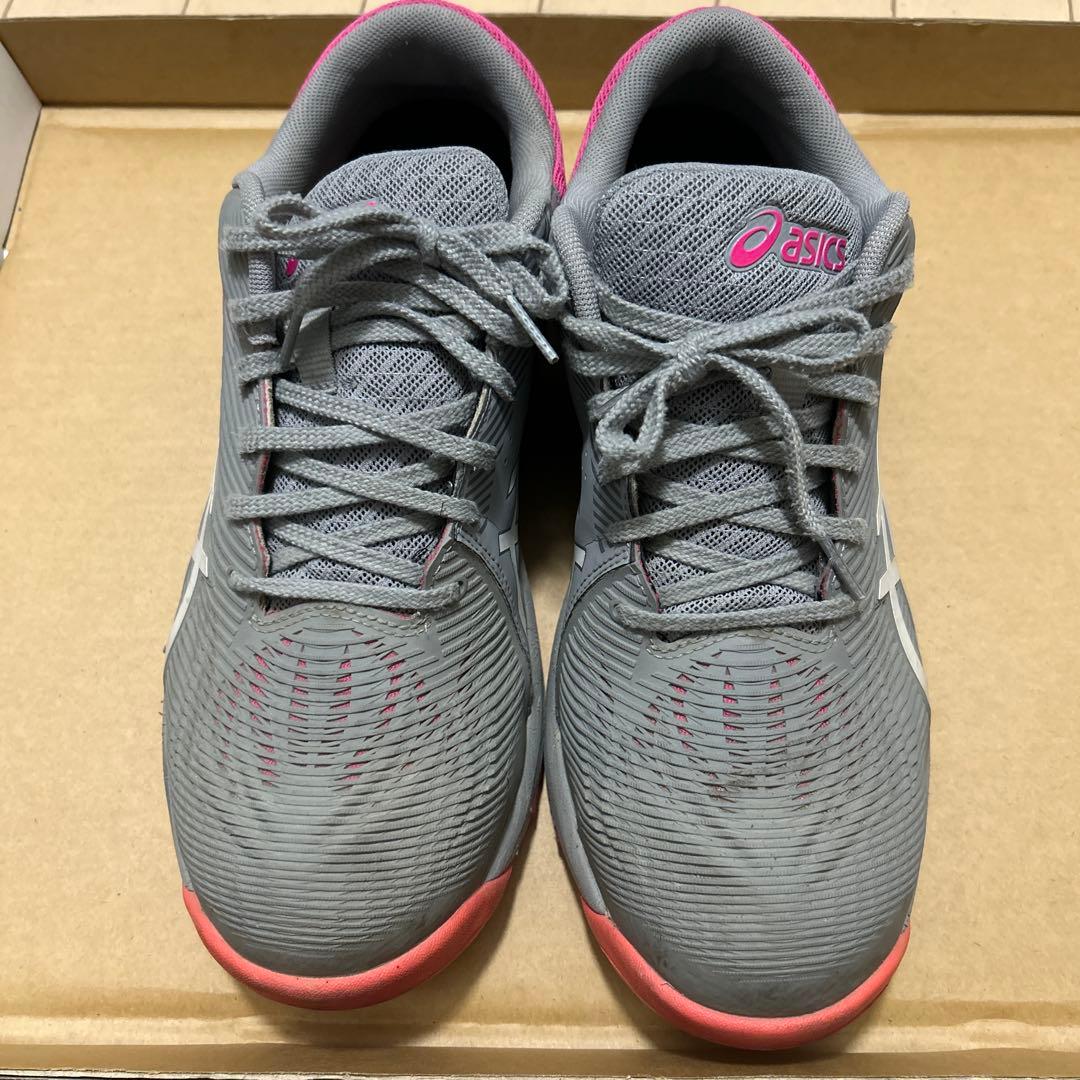 ASICS 安全靴 グレー/ピンク