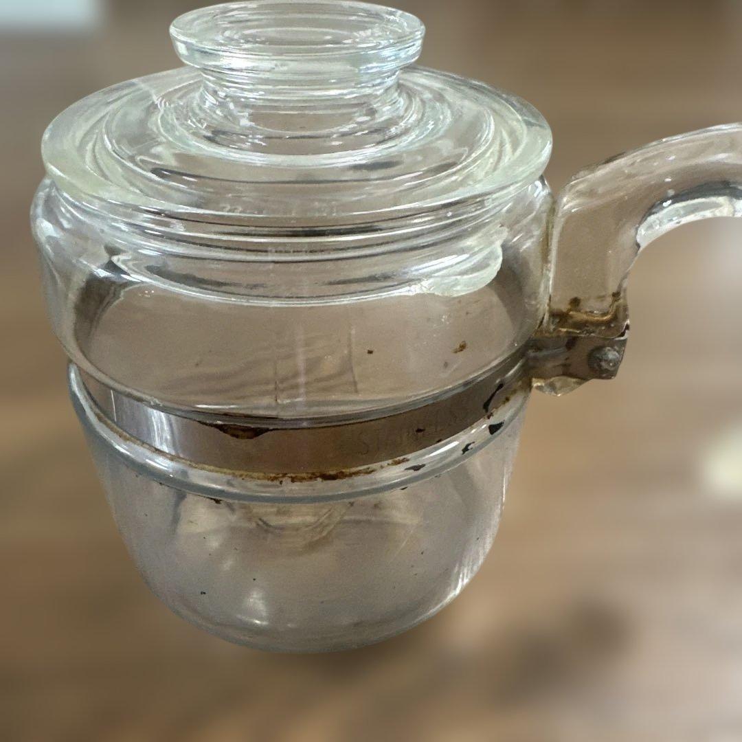 アンティークパイレックスパーコレーターPyrex