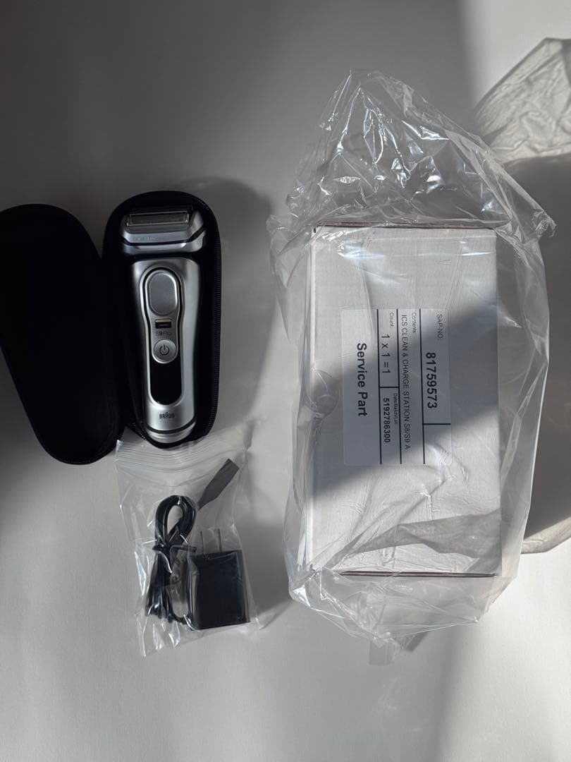 BRAUN シリーズ9Pro 9457cc-V アルコール洗浄機モデル 4枚刃