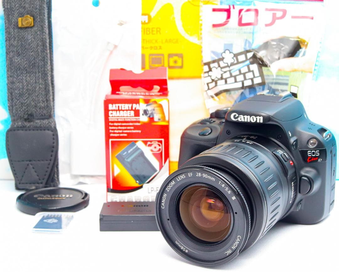 Canon kiss x7⭐️超小型一眼レフ⭐️スマホ転送♪⭐️初心者おススメ