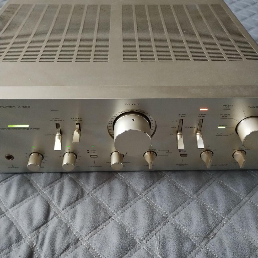 ジャンクPioneer A-500 アンプ　パイオニア