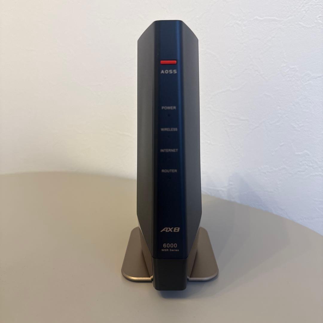 バッファローWSR-6000AX8 wifiルーター　wifi6