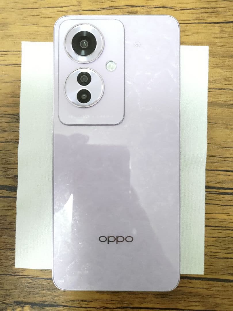 【美品】OPPO Reno11A コーラルパープル