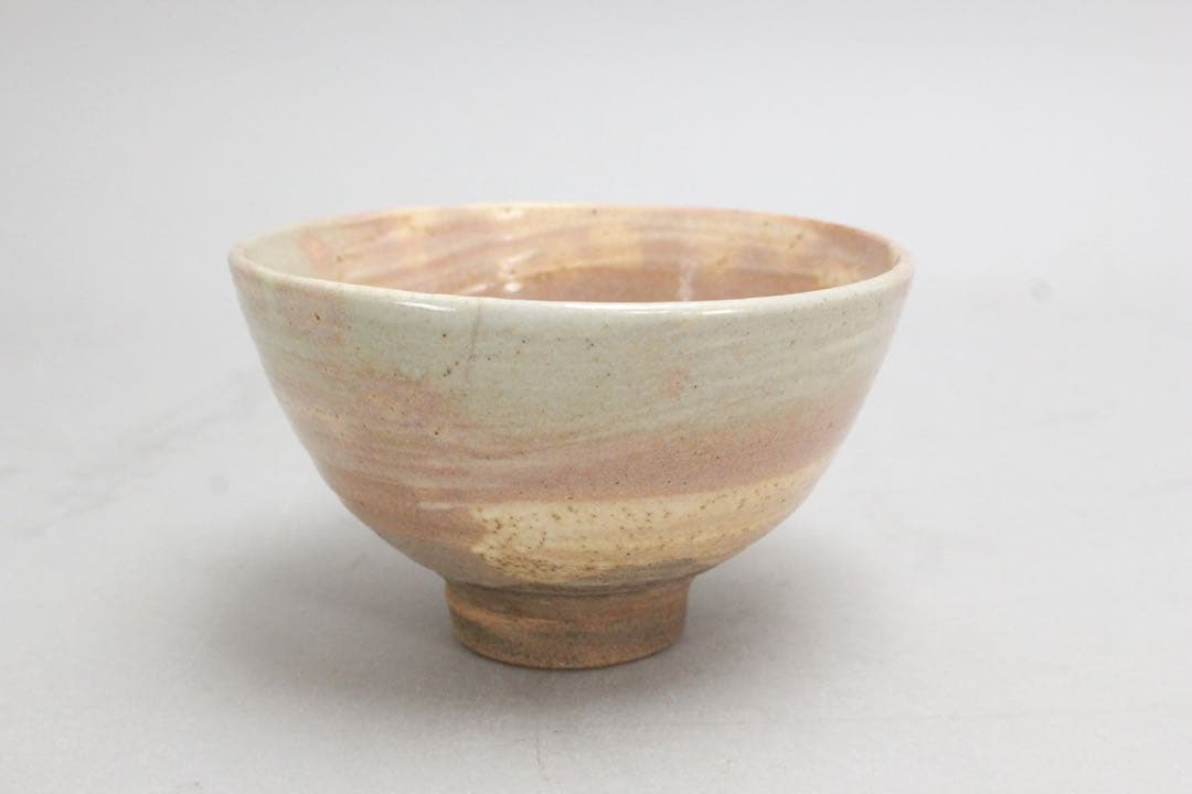 No5430 古萩茶碗　直径12.6cm 萩焼　茶道具　陶磁器　民藝　送料無料