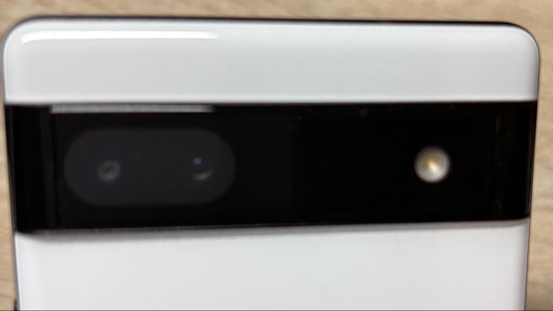 Google Pixel 6a ホワイト 本体 ガラスフィルム&ケース付き