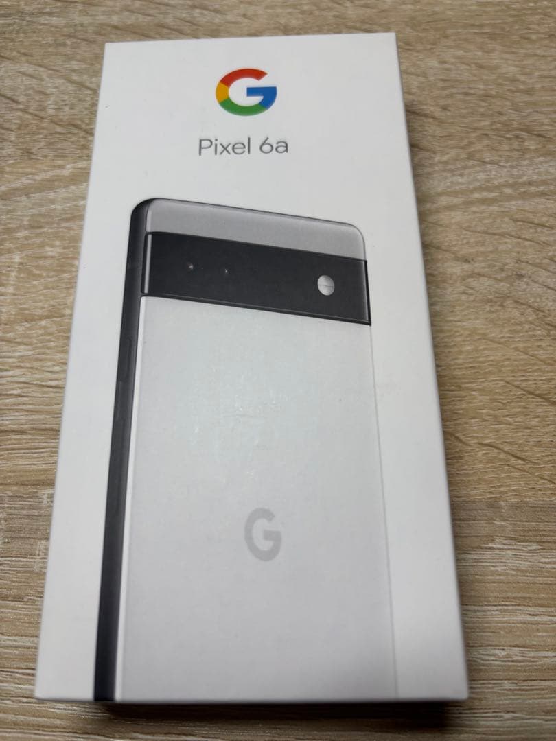 Google Pixel 6a ホワイト 本体 ガラスフィルム&ケース付き