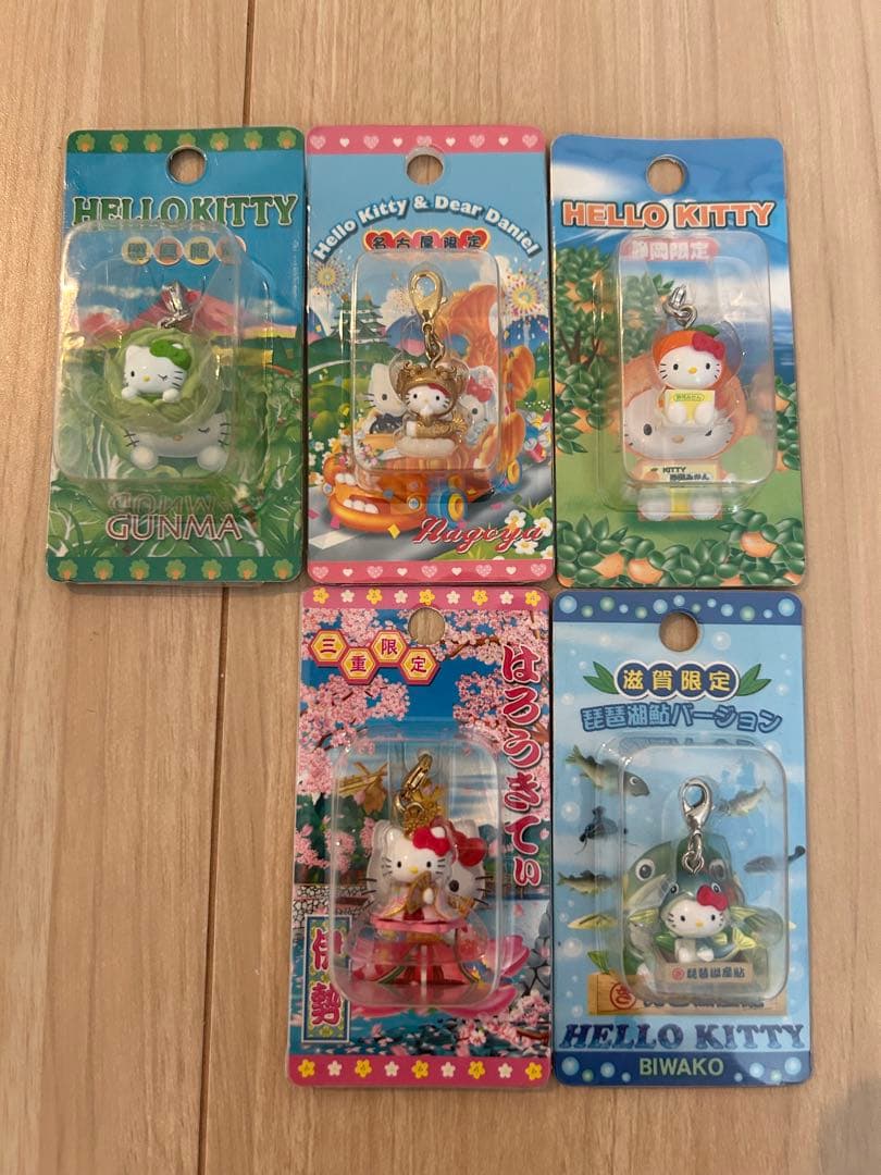新品 ハローキティ ご当地ストラップ 23個セット