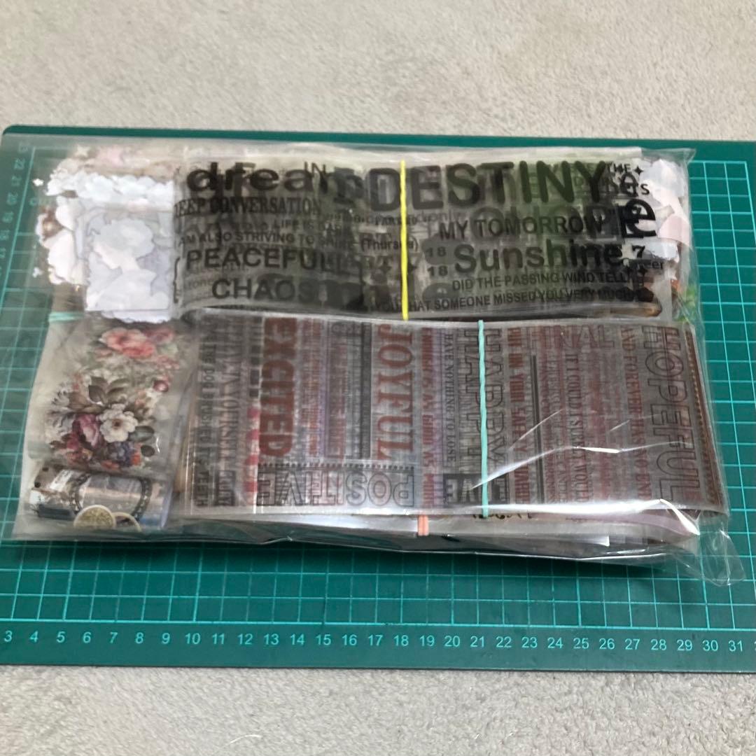 海外製　PETマスキングテープ　1ループ分　大量100種類
