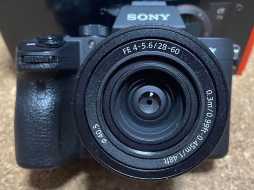 旅行やアウトドアキャンプレンズ２本セットSONYILCE-7M3α7III付属品