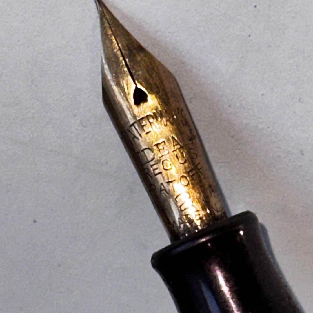 【超希少】Waterman's IDEAL No.2 & 14K極太デスクペン