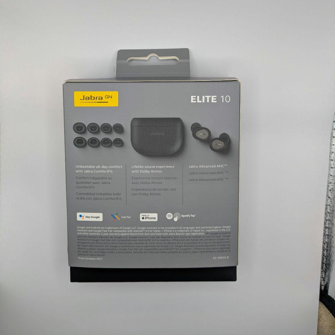 Jabra Elite 10　チタニウムブラック