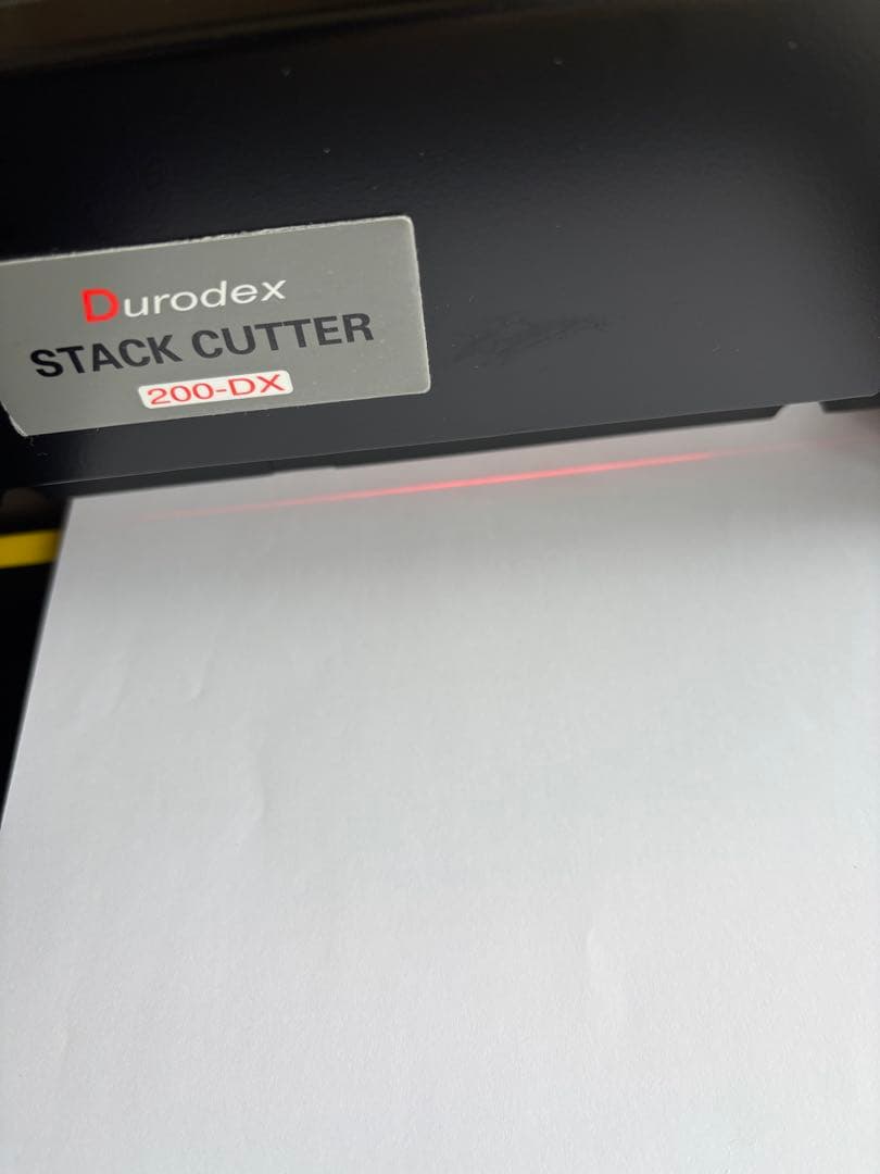 Durodex デューロデックス スタックカッター 200-DX 自炊裁断機