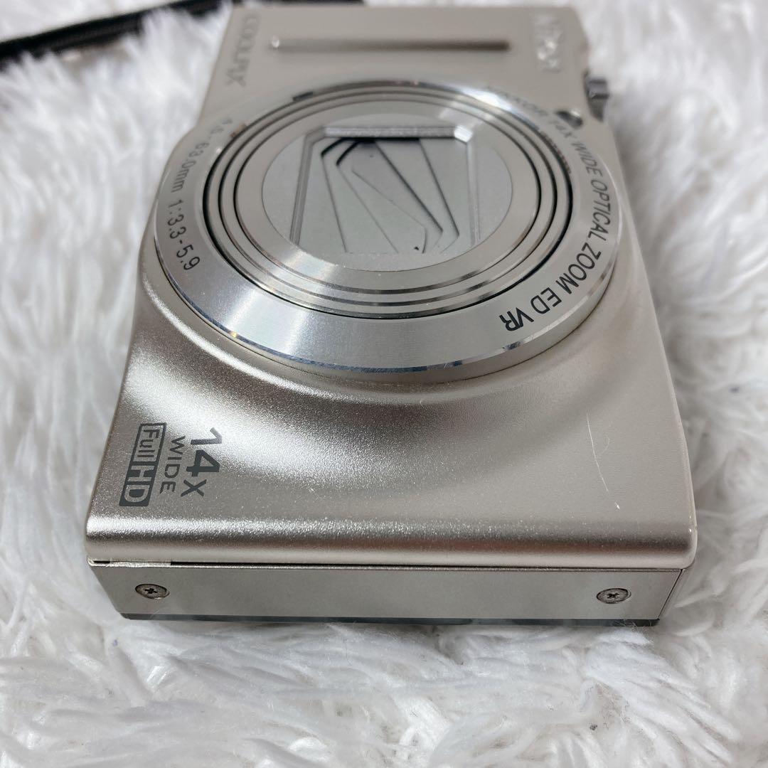 Nikonニコン COOLPIX S8200 シルバー デジカメ 動作確認済