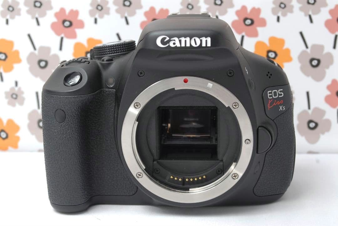 ❤Canon Kiss X5❤ショット数388回❤超望遠レンズセット❤超美品❤