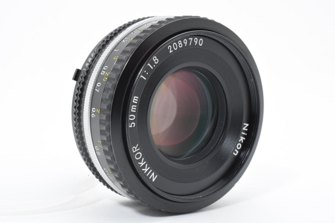 超美品 NIKON AI-S NIKKOR 50mm f1.8 MF H363
