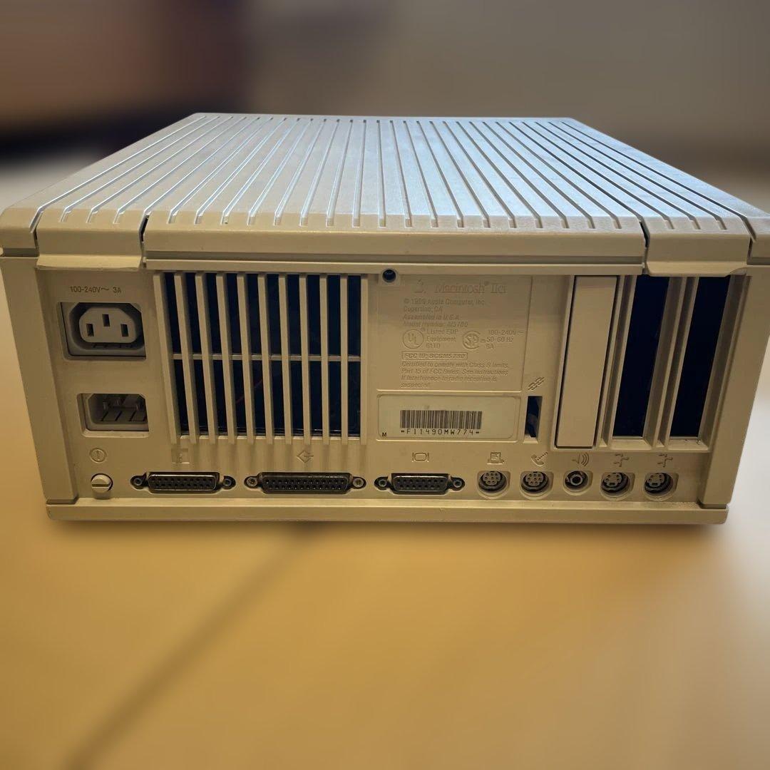 Apple Macintosh IIci 64MB リキャップ済 電池液漏れなし
