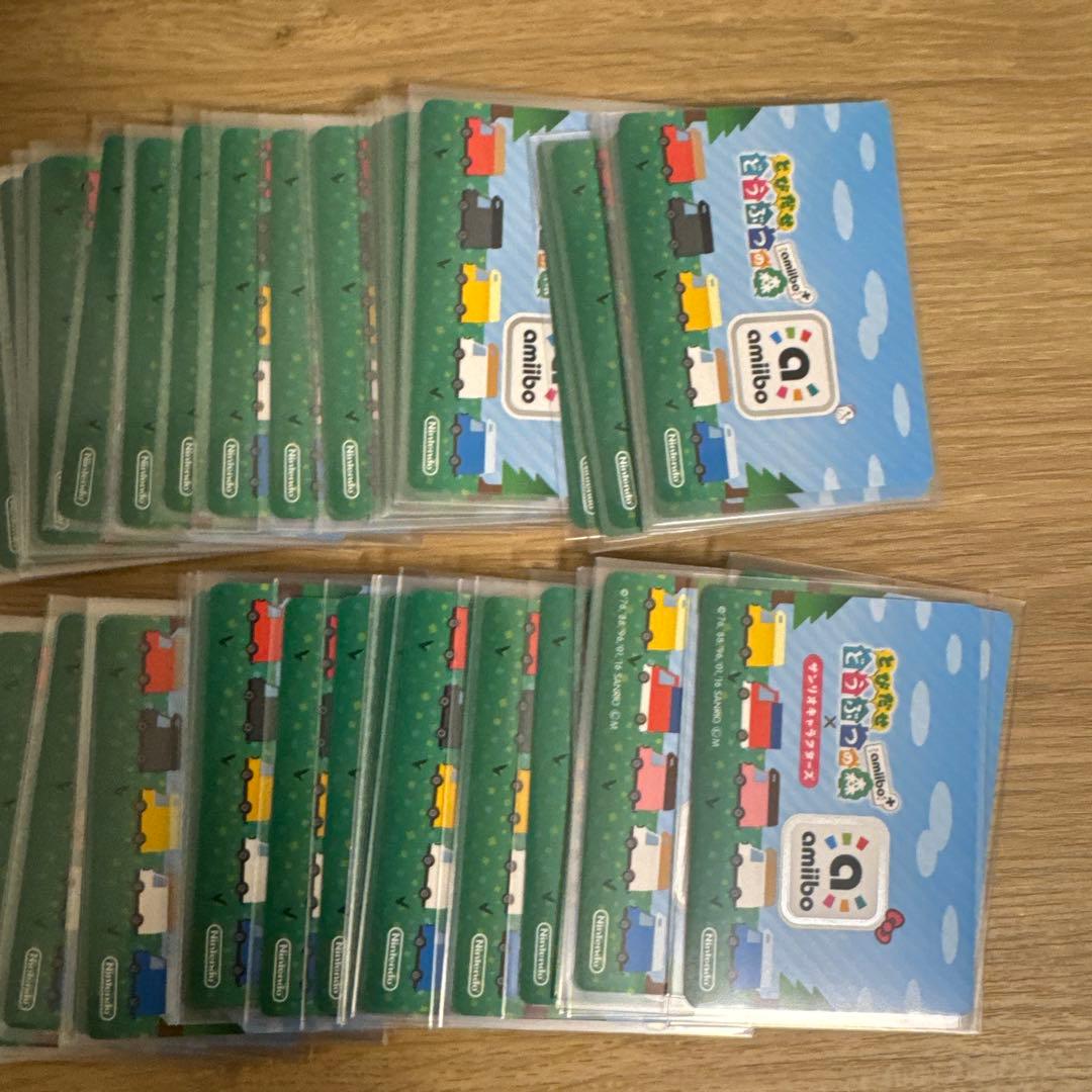 どうぶつの森 amiibo カード amiibo+ 49種、サンリオ【5208