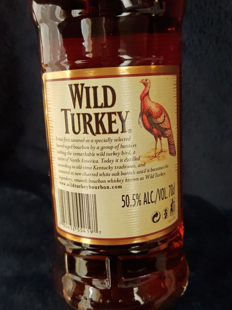 【旧ボトル∶美品】ワイルドターキー 12年 700ml 50.5%