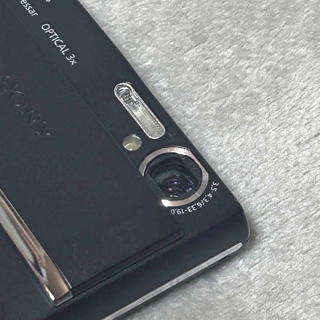 【稼働品　付属品付き】SONY CyberShot DSC-T9 手ぶれ補正　黒