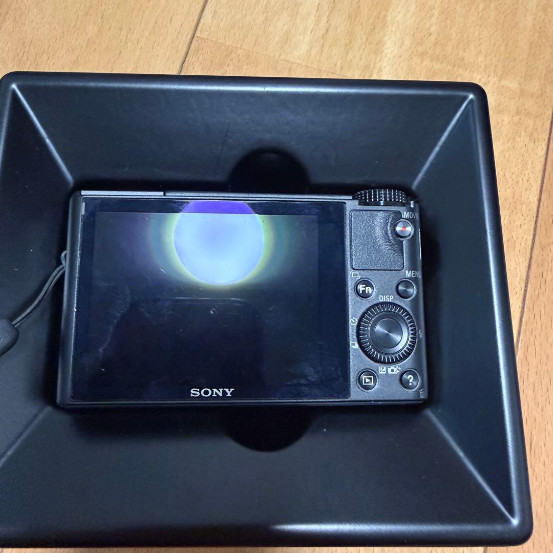 SONY ソニー　デジカメ　黒　Cyber-shot DSC-RX100 箱
