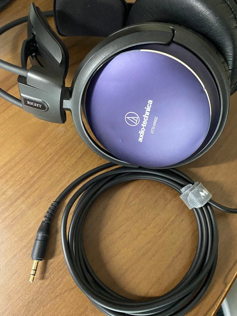 audio-technica ATH-A900Z有線ヘッドフォン 紫